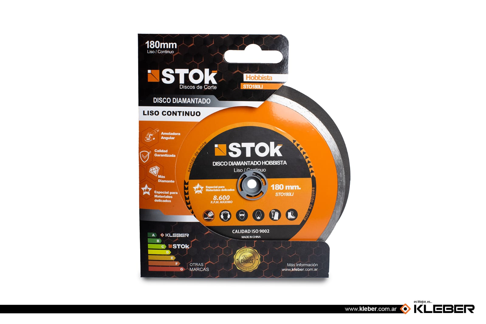 DISCO DIAMANTADO LISO 180